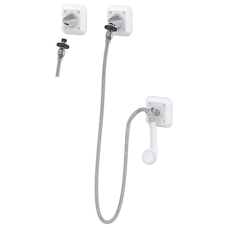 Bestcare Shower Faucet, Circle, Lever WHCHS