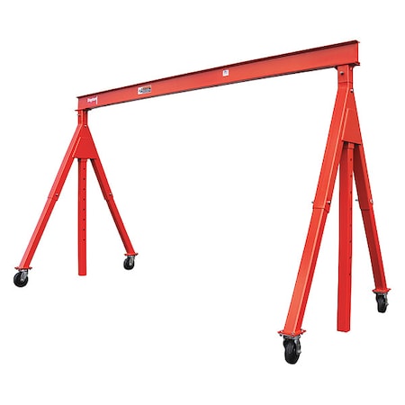 Dayton Portable Gantry Crane, 9 ft. Span 55AJ21