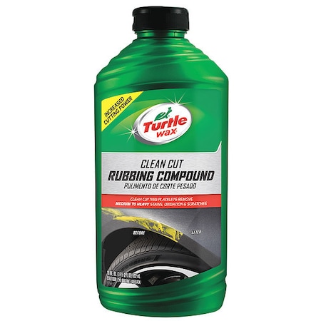 Turtle Wax Rubbing Compound, 18 oz., Plastic Bottle T415