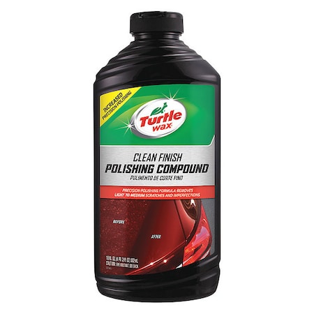 Turtle Wax Polishing Compound, Plastic Bottle, 18 oz. T417