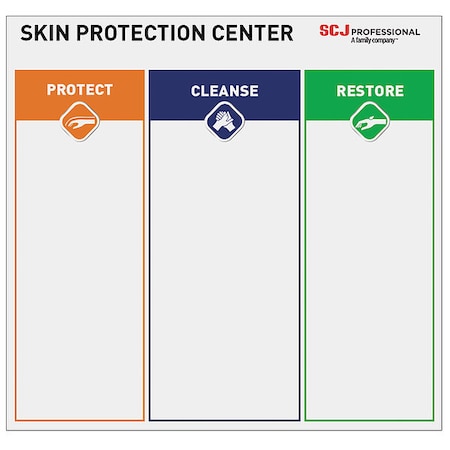 Sc Johnson Protection Center, Multicolored, 24"H, PK2 SPC3PCR