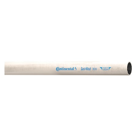 Continental Washdown Hose, 3/4" ID x 50 ft., White CR075-50-G