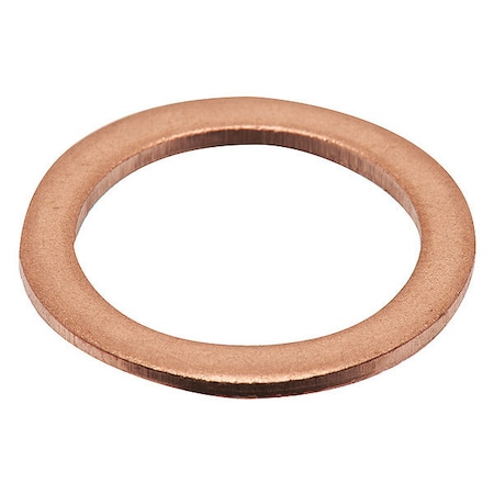 Sur&R Oil Drain, 5/8" dia., 3" W, Copper, PK10 DPG460