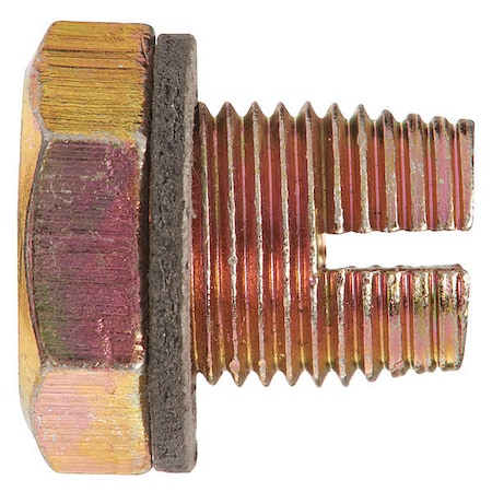 Sur&R Double Oil Drain Plug, 1/4" dia., 3" W, PK5 DP110