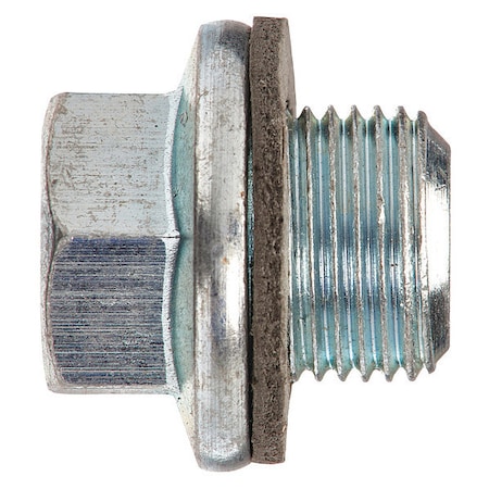 Sur&R Oil Drain, 1-1/2" dia., 3" W, Metal, PK5 DP320