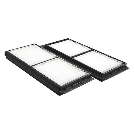 Baldwin Filters Air Filter, Rectangular, 7/8" H, 4-3/32" W PA10195 KIT