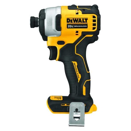 Dewalt Impact Driver, Brushless, 20 Volt DC, Tool Only DCF809B
