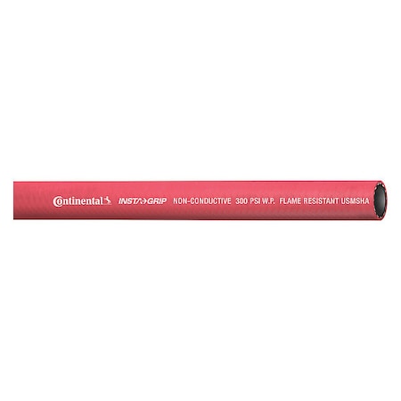 Continental Air Hose, 1/2" ID x 150 ft., Red IGRD05030-150-G