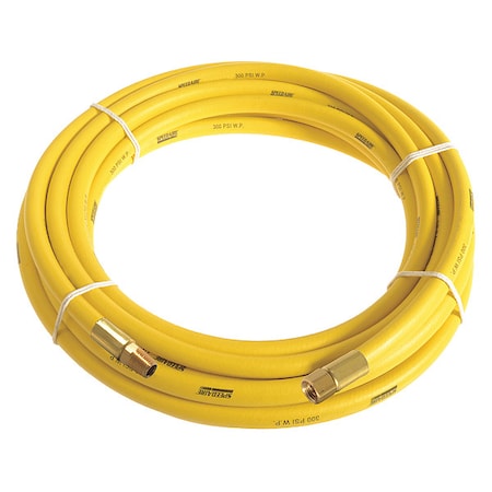 Continental Air Hose, 1/4"I.D., 10 ft. HZY02530-10-31-G