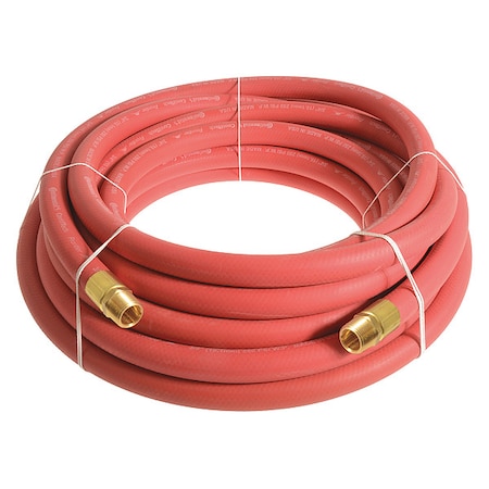 CONTINENTAL Air Hose, 3/4"I.D., 5 ft. HZR07525-05-11-G