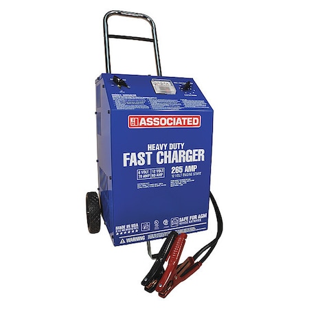 Associated Equipment Battery Charger, Output 70/60A, Automatic 6009AGM