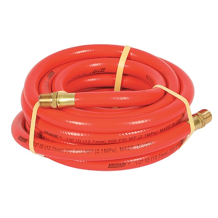 Continental Air Hose, 1/2" I.D., 300 psi, 25 ft. L F5Z05030-25-11