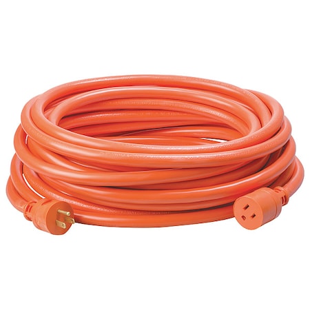 Southwire STW Extension Cord, 12 AWG, Outdoor, 12/3, 1 Outlets, 5-15R, Orange, PVC, 5-15P, 50 ft 2558SW0003