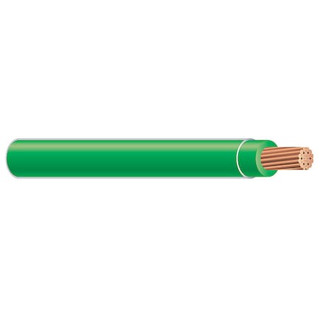 Southwire XHHW Building Wire, Copper, 10 AWG, 1C, Green, Stranded, 500 ft 37116103
