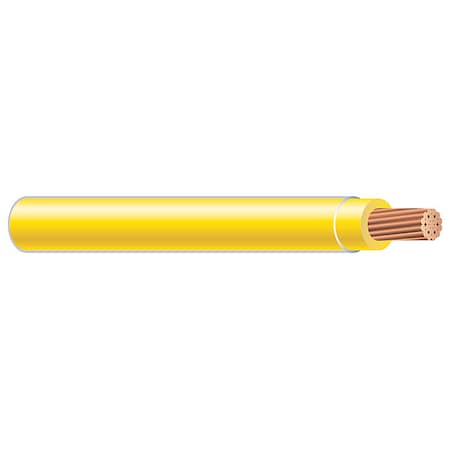 Southwire XHHW Building Wire, Copper, 12 AWG, 1C, Yellow, Stranded, 500 ft 37105471