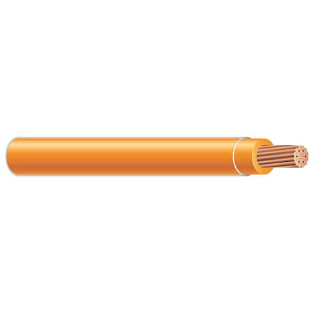 SOUTHWIRE Building Wire, XHHW, 14 AWG, 500 ft, Orange, Nylon Jacket, PVC Insulation 37097371