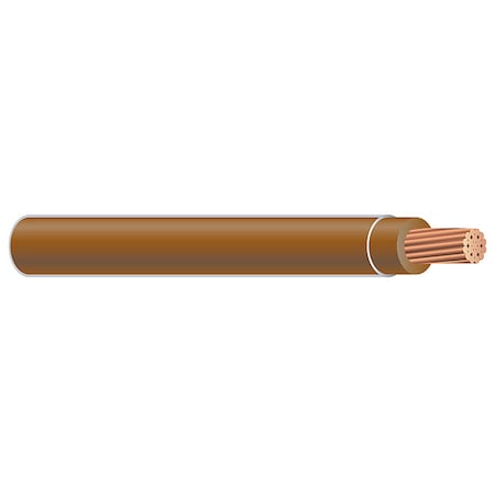 Southwire XHHW Building Wire, Copper, 10 AWG, 1C, Brown, Stranded, 500 ft 37118703