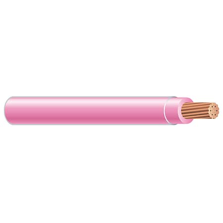 Southwire THHN Building Wire, Copper, 10 AWG, 1C, Pink, Stranded, 1250 ft 58193005