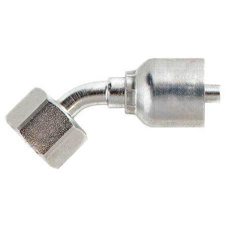 Parker Crimp Fitting, 45 deg., 5/8" I.D., M30-2, F 10C77-20-10