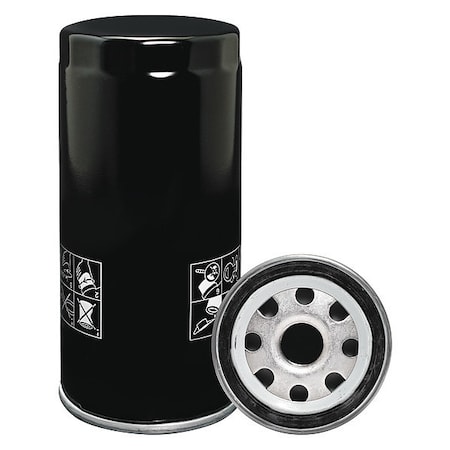 Baldwin Filters Oil Filter, Spin-On, 3-5/32" Outside Dia. B40125