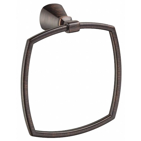 American Standard Towel Ring, Metal, Bronze, 7 1/4 in w 7018190.278