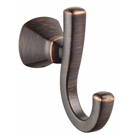 American Standard Bathroom Hook, Metal, Bronze, 1 7/8 in W 7018210.278