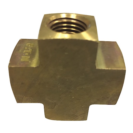 Weatherhead Hose Adapter, 1/8", NPTF, 1/8", NPTF 3950X2