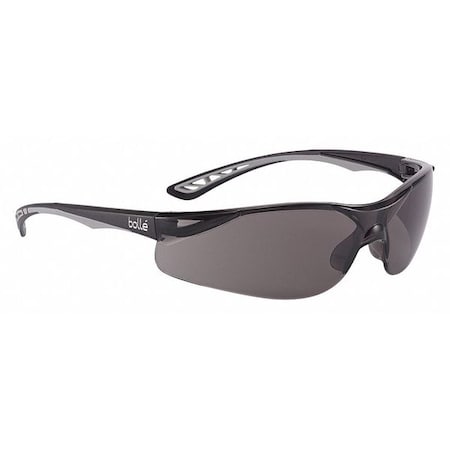 Iluka By Bolle Safety NESS, Safety Glasses, Anti-Fog, Smoke Lens, Frameless ILUPSF