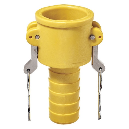 Usa Industrials Cam and Groove Coupling, 1-1/2", Nylon BULK-CGF-467