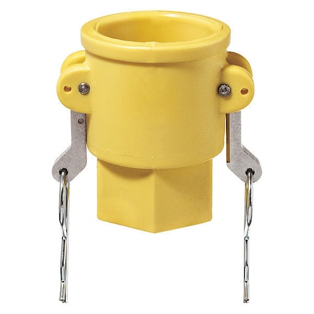 Usa Industrials Cam and Groove Coupling, 4", Nylon BULK-CGF-482