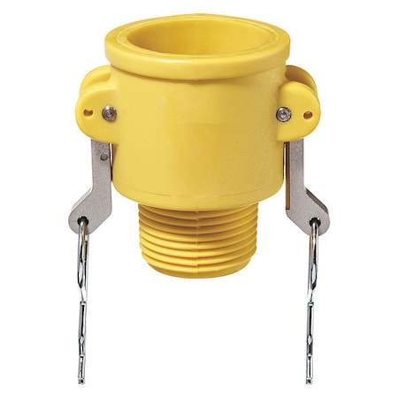 Usa Industrials Cam and Groove Coupling, 1", Nylon BULK-CGF-454