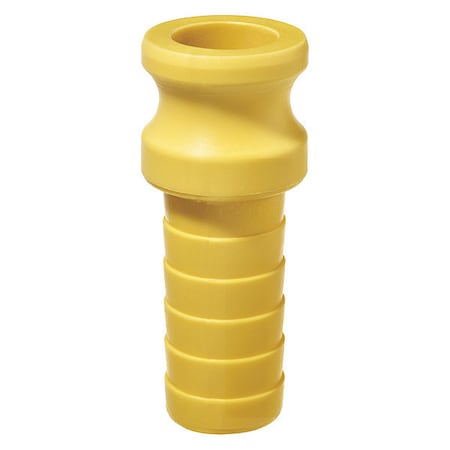 Usa Industrials Cam and Groove Adapter, 3", Nylon BULK-CGF-492