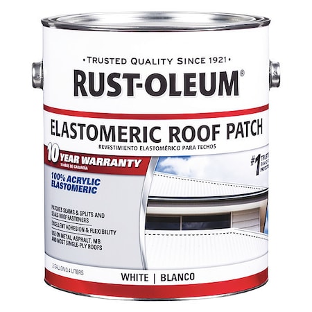 Rust-Oleum Elastomeric Sealant, 0.9 gal, Water Base 301898