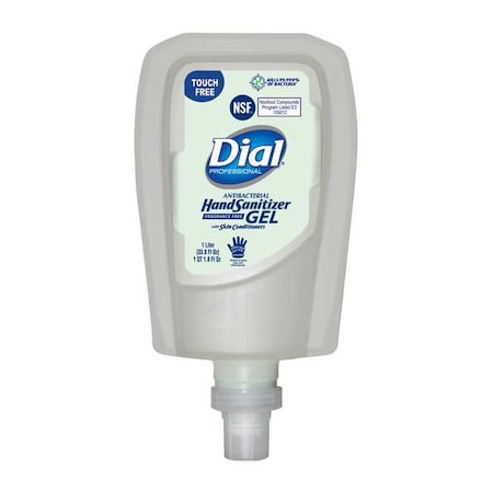 Dial Hand Sanitizer, Gel, 1000mL Size, PK3 19029