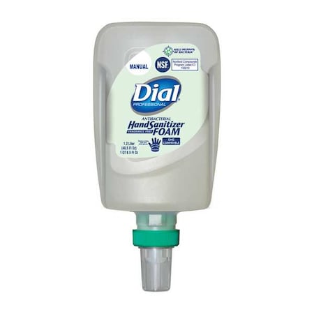 Dial Hand Sanitizer, Foam, 1200mL Size, PK3 19038