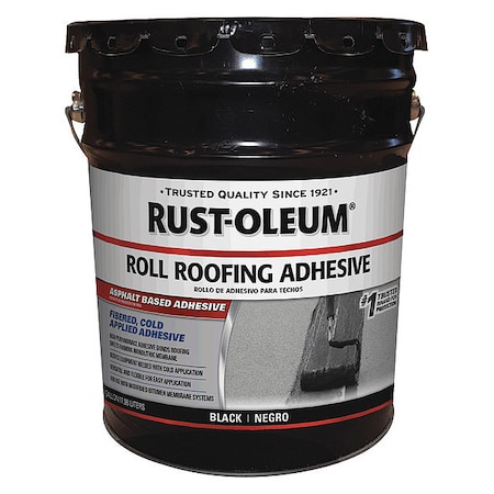 Rust-Oleum Roll Roofing Adhesive, 4.75 gal 347432