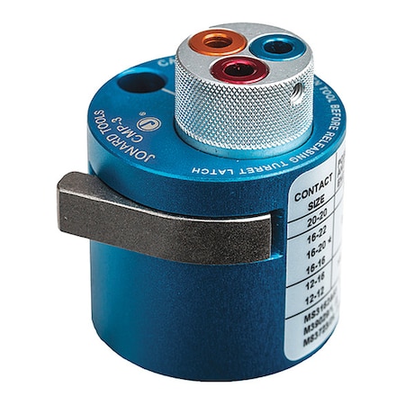 Jonard Tools Turret Head, For Use With Crimper CMP-3