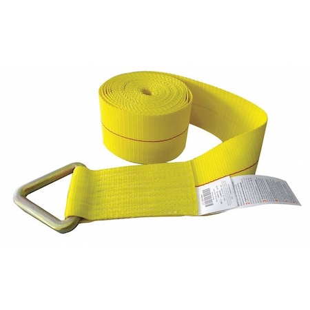 Zoro Select W" Strap, D-Ring, Yellow 55ET69