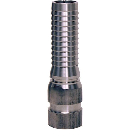 Dixon Barbed Hose Fitting, Hose ID 4", N/A RSTV40CS
