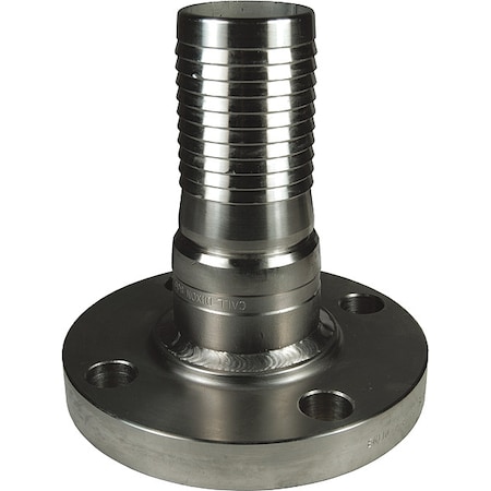 Dixon Barbed Hose Fitting, Hose ID 3", N/A RFST35CS