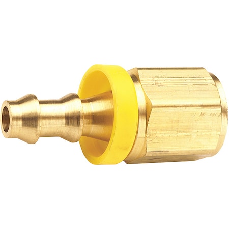 Dixon Push on Hose Fitting, 3/8 in x 3/8 in, Barb x NPTF 2740606C