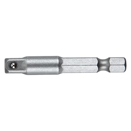 Irwin Skt Adptr, Steel, 1/4 in, 1/4 in IWAF26214