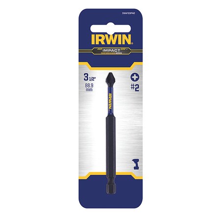 Irwin Power Bit, SAE, 3-1/2" Bit L IWAF33PH2