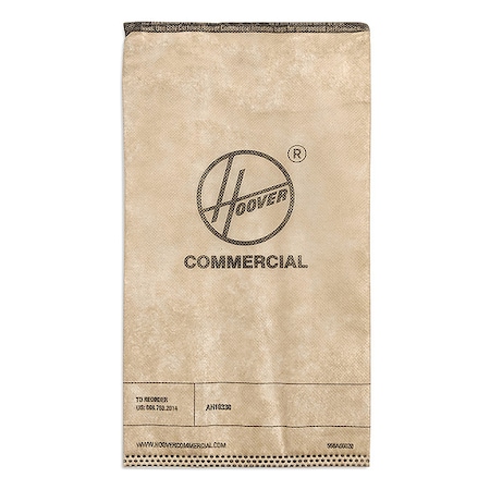 Hoover Commercial Vacuum Bag, 10 PK AH10330