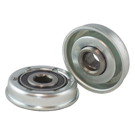 United Sales Conveyor Roller Bearing, Overall 35/64" W CBSF-1.7X7/16