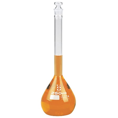 SIBATA Volumetric Flask, 2 L, 395 mm H, PK2 2306A-2000