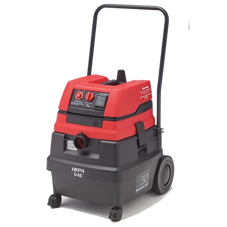 Pullman-Holt Shop Vacuum, 14 gal, 1 1/2 hp S 50