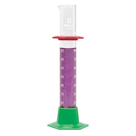 Sibata Graduated Cylinder, 50 mL, 24 mm Dia, PK6 2355-50