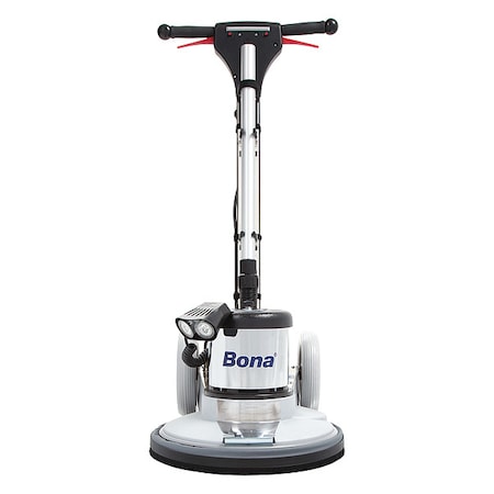 Bona Burnisher, Steel, 16" Pad Sz, 1.5 HP Motor AMO310010.2