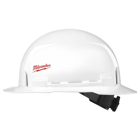 Milwaukee Tool Full Brim Hard Hat w/BOLT Accessories  – Type 1 Class E 48-73-1031